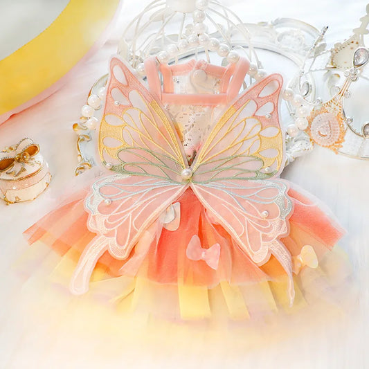 Summer Dog Princess Clothes Pet Skirt Dog Dress for Dogs Cat Dog Wedding Yorkie Chihuahua Poodle Small Dog Clothing Puppy Dress