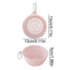 Dog Travel Folding Bowl Foldable Bowls for Cats Dogs Feeding Watering Feeding Dish Pets Drinking Cup Outdoor Puppy Water Bag