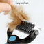 Pet Deseeding Brush Dog Cat Hair Remover Comb Puppy Cat Shedding Supplies Tools Long Hair Short Hair Pet Grooming Care Brush