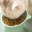 Pet Cat Dog Bowl High Foot Dog Bowl Neck Protector Cat Pet Food Water Bowl Anti-Overturning Binaural Washable Pet Feeding Bowl