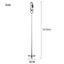 Stainless Steel Pet birdParrot Feeder Fruit Corn Fork Toys Chicken Vegetables Holder Hang Cage Feeding Stick Feeder Accessories