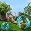 Hamster Run Ball Cute Hamster Exercise Toys For Small Animal Breathable Silent 7-inch Dwarf Hamster Running Ball Transparent