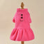 Thermal Fleece Dog Dress for Small Dogs Girl Winter Dog Sweater Puppy Clothes Chihuahua Yorkie Teacup Pet Outfit Cat Apparel