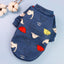 Pet Dog Costume Cute Printed Pet Coat Cotton Soft Pullover Dog Shirt Jacket Sweatshirt Hoodie Cat Clothes Suit Sweater Outfit