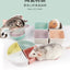 Hamster bowl ceramic chipmunk eating bowl honey squirrel grain bowl hedgehog food bowl food box food bowl feeder