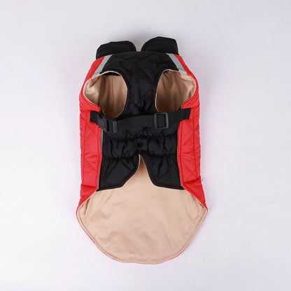Winter French Bulldog Pet Coat Jacket for Medium Large Dogs Warm Thicken Big Dog Clothes Husky Samoyed Shiba Inu mascotas perros