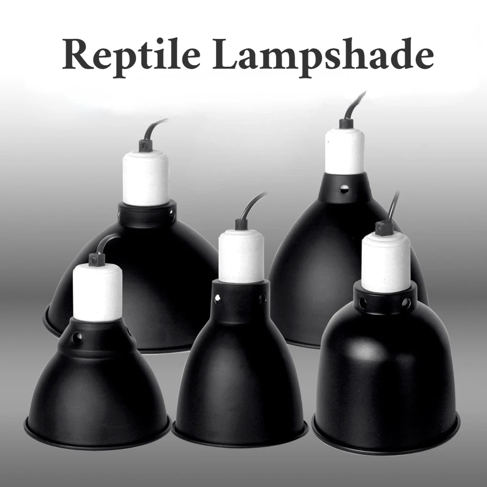Reptile Lamp Cap Tortoise Lizard Snake Terrarium Anti-scald Protective Lampshade Lamp Holder Reptile Safety Light Shade terrario