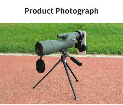 25-75x60 Zoom Spotting Scope ED Lens Powerful Monocular Bak4 Prism Telescope For Outdoor Camping Bird Watching Shooting