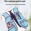 Pet Dog Clothes Clothing Cartoon  Puppy Dogs Soft Vests Summer Shirt Casual T-Shirt for Small Pet Supplies vest for dogs