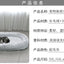 Cross-border explosion human kennel plush human dogbed winter warm sponge dog pad giant dog bed