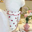 Puppy 2024 Clothes Cotton Girl Dog Undershirt Summer Dog Cooling Vest Dog Strawberry Shirt Chihuahua Bichon Apparel Dog Clothing