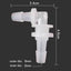 Black Fish Tank External Filter Box Acrylic Filter Dry and Wet Separation Small Silent External Suspend Aquarium Drip Overflow
