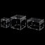 Reptile Terrarium Transparent Reptile Breeding Carrier Lightweight Acrylic Large Feeding Tarantula Habitat Box For Small Animals