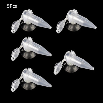 Automatic Fish Feeder Brine Shrimp Feeder Red Worm Feeding Feeder Worm Funnel Cup Fish Food Feeding Tool with Suction Cup New