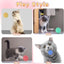 Cat Toys Interactive Launch Training Toy For Pet Kitten Creative Mini Shooting Gun Games Stretch Plush Ball Toys Pet Supplies