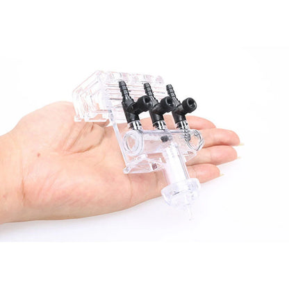 Plastic 2 3 4 5 6 Way Aquarium Air Splitter Valve Fish Tank Air Pump Flow Splitter Distributor Pump Valve Tap Control Switch New