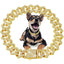 15MM Bling Jewelry Diamond Luxury Dog Chain Collar Cuban Gold Chains for Dogs and Cats Necklace