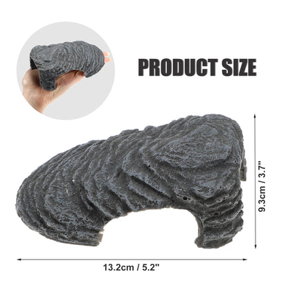 UXCELL Reptile Float Island Turtle Basking Platform Simulated Lawn Aquarium Turtle Ladder Climbing Fish Tank Habitat Accessories