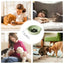 Heated Pet Water Bowl Outdoor Pet Heated Waterer 15W Thermostatic Control Ceramic Travel-Friendly Anti-slip Heated Pet Bowl