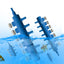 Aquarium Air Splitter Valve Fish Tank Air Pump Flow Splitter Distributor Pump Valve Tap Lever Control Switch Valves Accessories