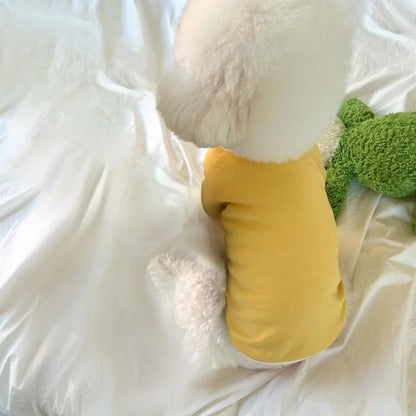 Thin Autumn Winter Fleece Dog Hoodies Pet Dog Vest Fashion Dog Warm Clothes Chihuahua French Bulldog Bichon Supplies Dog Costume