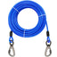 Double-headed Dog Tie Out Cable Leash, Long Steel Wire Rope, Outdoor Dogs Straps, Adjustable Running Rope Supplies