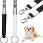 Dog Whistle to Stop Barking Neighbors Dog, Adjustable Ultrasonic Silent Dog Whistle, Professional Recall Dog Training Whistles