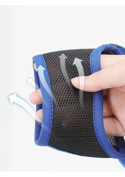 Adjustable Anti Bark Bite Mesh Muzzle for Dogs Pet Mouth Muzzle Stop Chewing for Puppies Nylon Belt Dog Accessories Pet Products