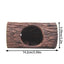 Reptile Tree Hide Resin Lizard Sleeping Cave Hollow Simulation Log Hide Waterproof Habitat Shelter Decor Realistic Tank Decor