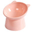 Pet Cat Dog Bowl High Foot Dog Bowl Neck Protector Cat Pet Food Water Bowl Anti-Overturning Binaural Washable Pet Feeding Bowl