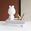 Gold Ceramic Bird Figurines Home Decoration Accessories Golden Bird Figures Fashion Wedding Ornaments Room Decor