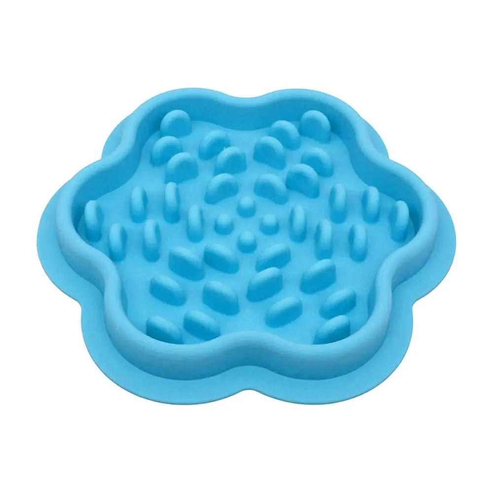 Cat Slow Feeder Non-Slip Slow Feeder Bowl Dog Bowls Food-Grade Silicone Bowls Dishes Pet Puppy Food  Feeding Dog Food Dispenser