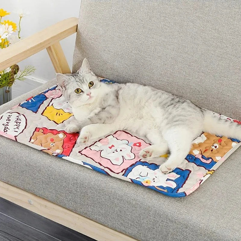Cats Cooling Beds Accessories Things Cushions Pet Supplies Bed Kitten House Accessory Houses and Habitats Puppy Goods