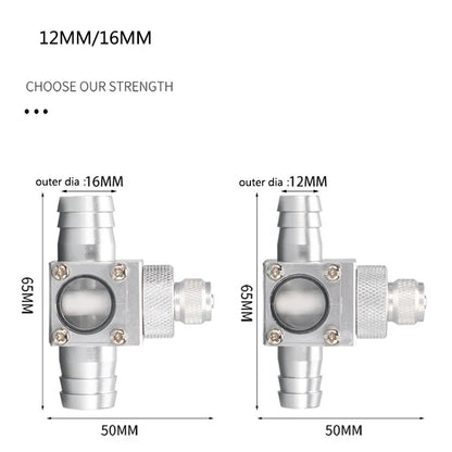 Metal ﻿Aquarium CO2 External atomizer, with bubble counter atomizer, super diffuser outside the fish tank, for aquatic plants