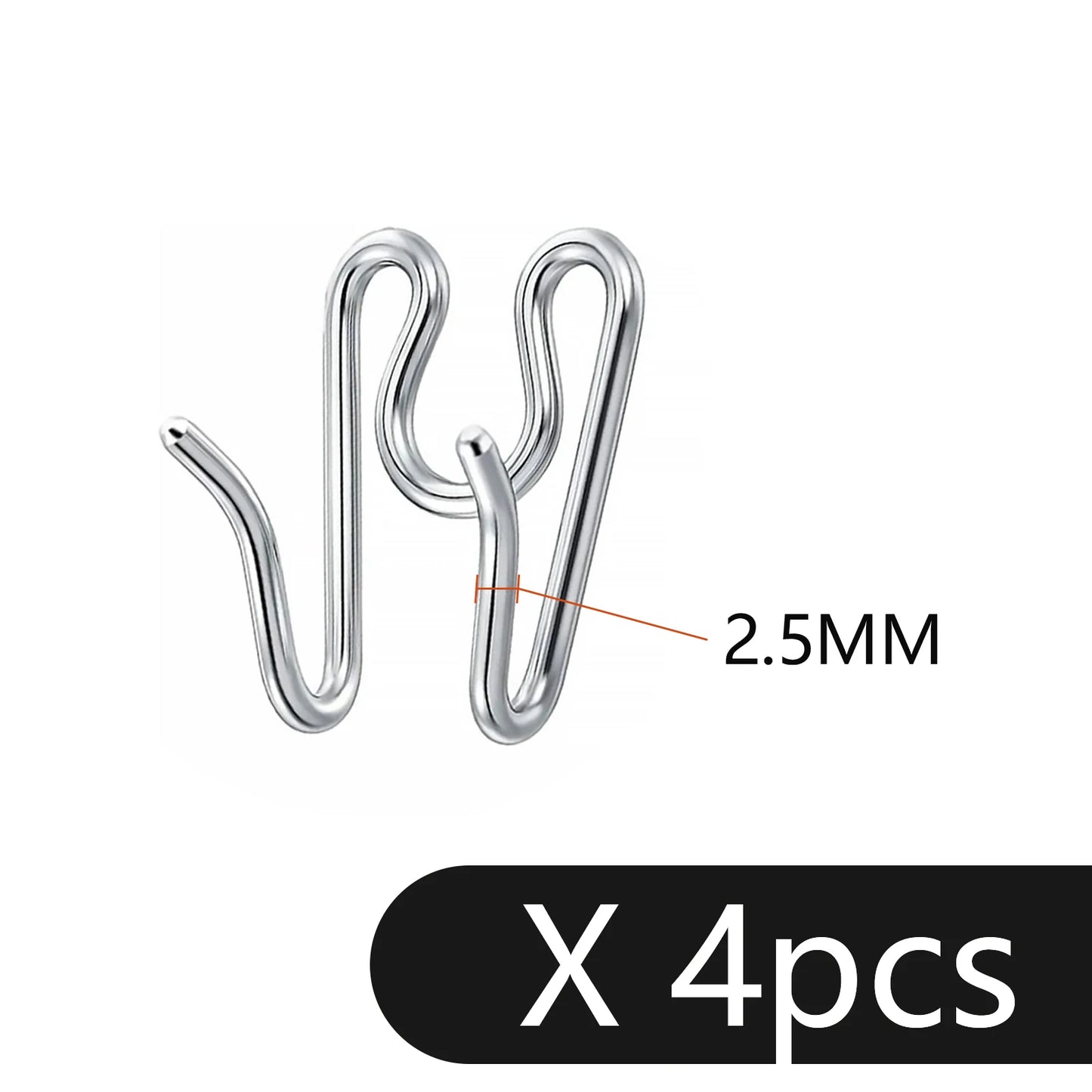 Dog Choke Collar Accessories Adjustable Training Collar For Dog 2.5/3.0/3.5/4.0MM Collar Links Fit for Prong Collar Pinch Collar