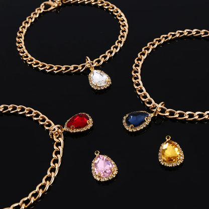 Cat Collar Dog Princess Love Cat Necklace Handmade Birthday Party Necklace Cat Accessories Pet Puppy Crystal Diamond Pendant
