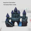 Resin Artificial Fish Tank Ancient Castle Decoration Aquarium Rock Cave Building Decoration Aquatic Landscaping Ornament Decor