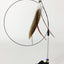 Interactive Cat Toy Handfree Cat Stick Playing Kitten Playing Teaser Wand Toy Suction Cup Bird/Feather Cat Wand Pet Supplies