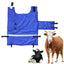 Calf Blanket Blue Waterproof Livestock Protector Blanket Oxford Fabric Thickened Calf Coat Calf Warmer Soft Protector Jacket