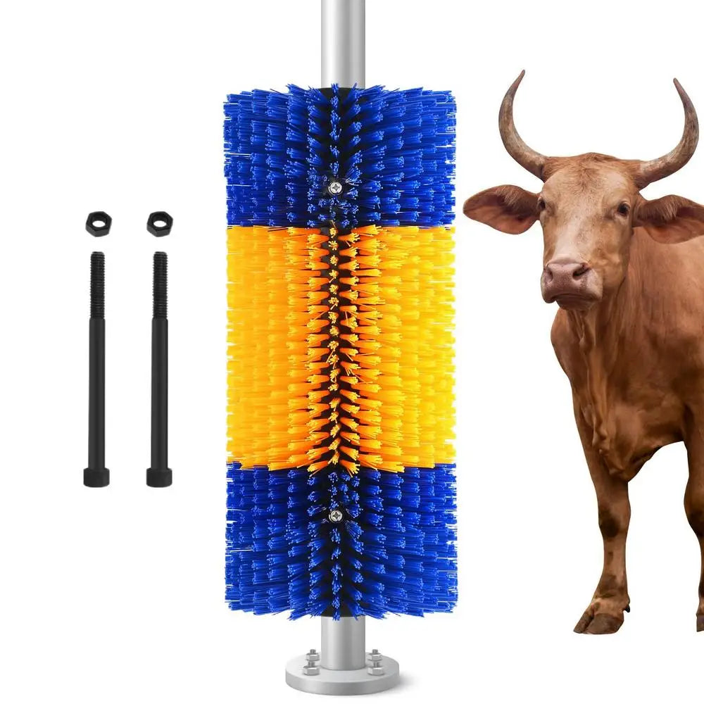 Livestock Scratch Brush Massage Grooming Brush Cow Brush Cattle Brush Horse Cow Scratcher Livestock Brush for Horse Cattle Sheep