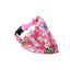 Adjustable Small Dog Cat Collar Scarf 6 Colors Print Puppy Kitten Bandana Neckerchief Pet Accessories For Dogs Cats Kedi Scarves