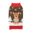 Christmas Dog Clothes Winter Dog Sweater Knitted Warm Coat Pet Clothing for Small Medium Dogs Costume Striped Print Dog Pullover
