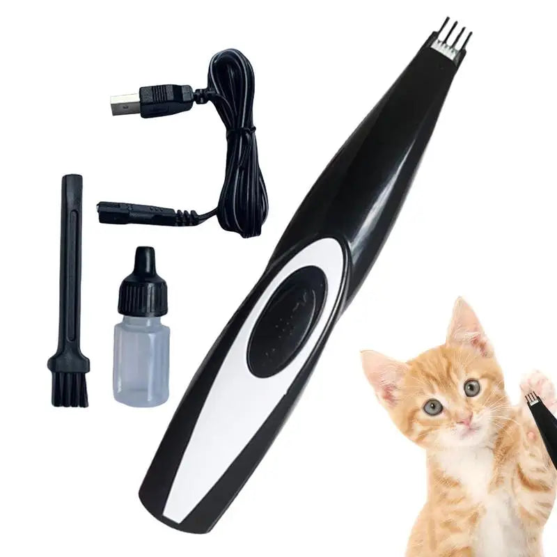 Pet Hair Clipper Cordless Trimmer for Cat Hair USB Rechargeable Dog Kitten Hair Clipper Portable Electric Pet Grooming Tools