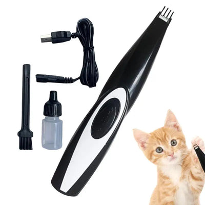 Pet Hair Clipper Cordless Trimmer for Cat Hair USB Rechargeable Dog Kitten Hair Clipper Portable Electric Pet Grooming Tools