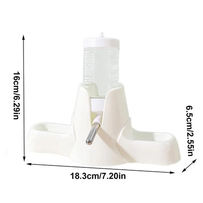 80/60ml Hamster Water Fountain Pet Water Bottle Gerbil Automatic Feeder Feeding Small Pet Water Dispenser Holder Suspension