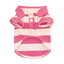 Stripe Dog Shirt Breathable Polo Shirts Summer Dog Clothes for Small Medium Dogs Cat Girl Boy Puppy Chihuahua Yorkie Pet Apparel