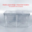 Aquarium Accessories Acrylic Fish Breeding Isolation Box Fish Tank Aquarium Breeder Double Guppies Hatching Incubator