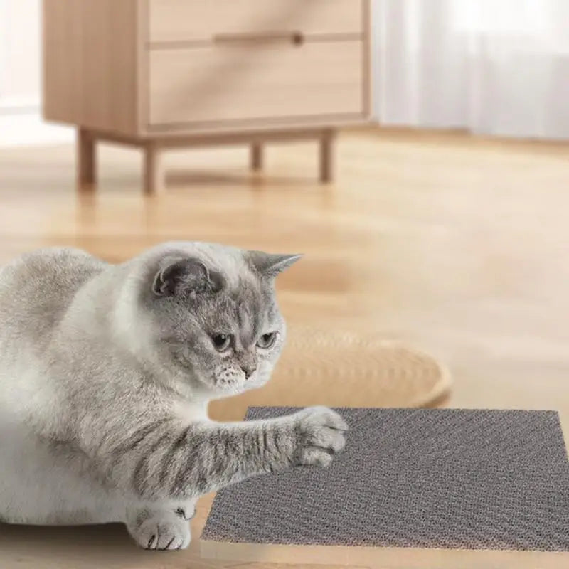 Cat Scratcher Bed 5 Packs in 1 Reversible Thickened Cat Scratch Board Wear-Resistant Cat Furniture for Grinding Claws Exercise