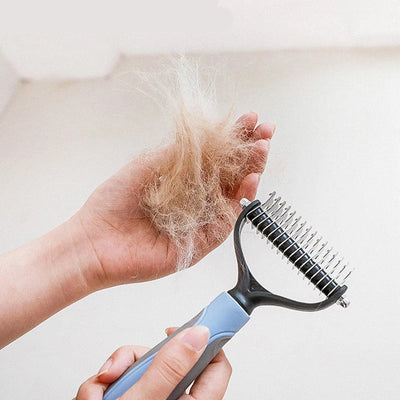 Animal Hair Brush Dog Grooming Brush Pet Hair Remover for Matted Long and Short Curly Haired Cats Pet Supplies Dog Accessories