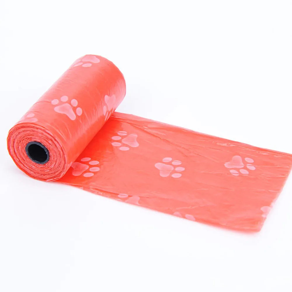 10 Roll Pet Dog Poop Bags Dispenser Collector Garbage Bag Puppy Dog Poop Scooper Bags for Dogs Cat Outdoor Cleaning Pet Supplies
